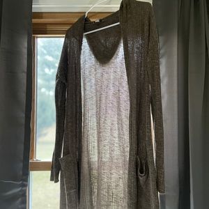 American eagle brown cardigan
